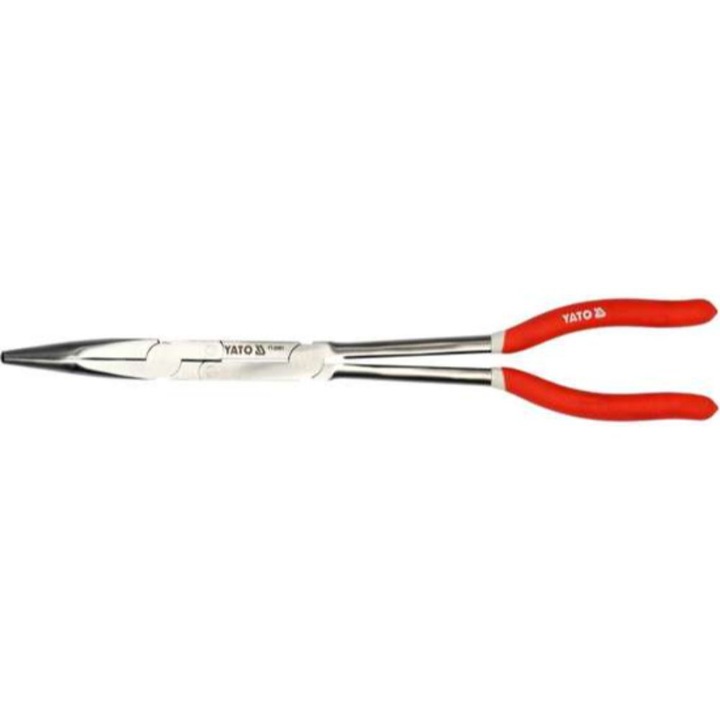 Клещи тип "човки" Yato, удължени, извити 45°, 330 мм