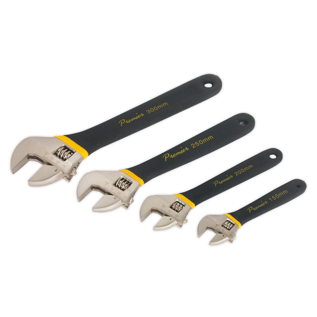 Set de chei reglabile, 4 piese, Sealey