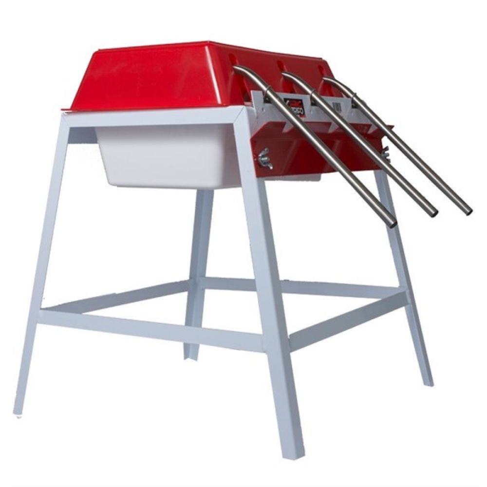 Dispozitiv de umplere prin cadere libera cu 3 guri, Plutitor inox