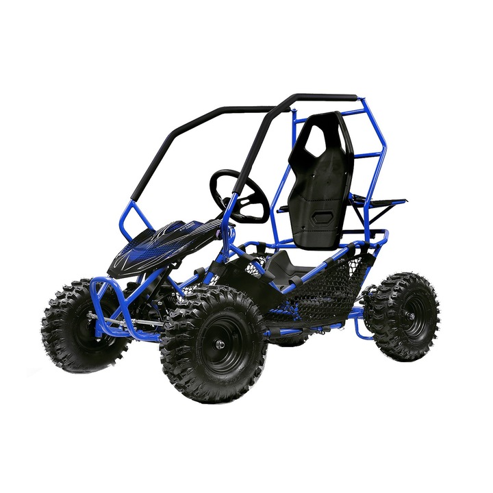 Kart-Buggy electric pentru copii NITRO Crosser 1000W 36V culoare Albastru