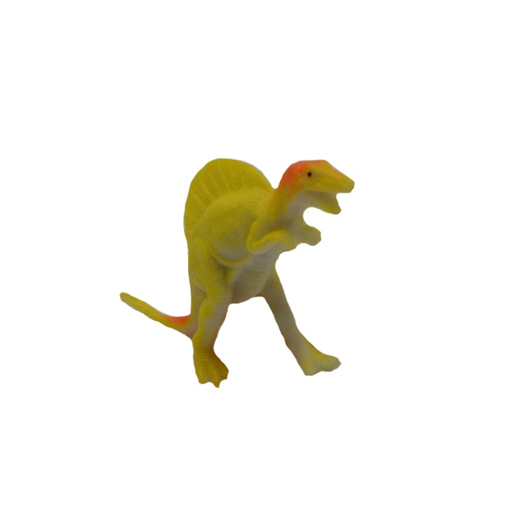 Figurina dinozaur Spinosaurus 11 cm White Crystal 303GA, Galben