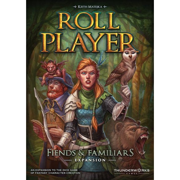 Joc de societate Roll Player Fiends & Familiars, limba engleza, extensie