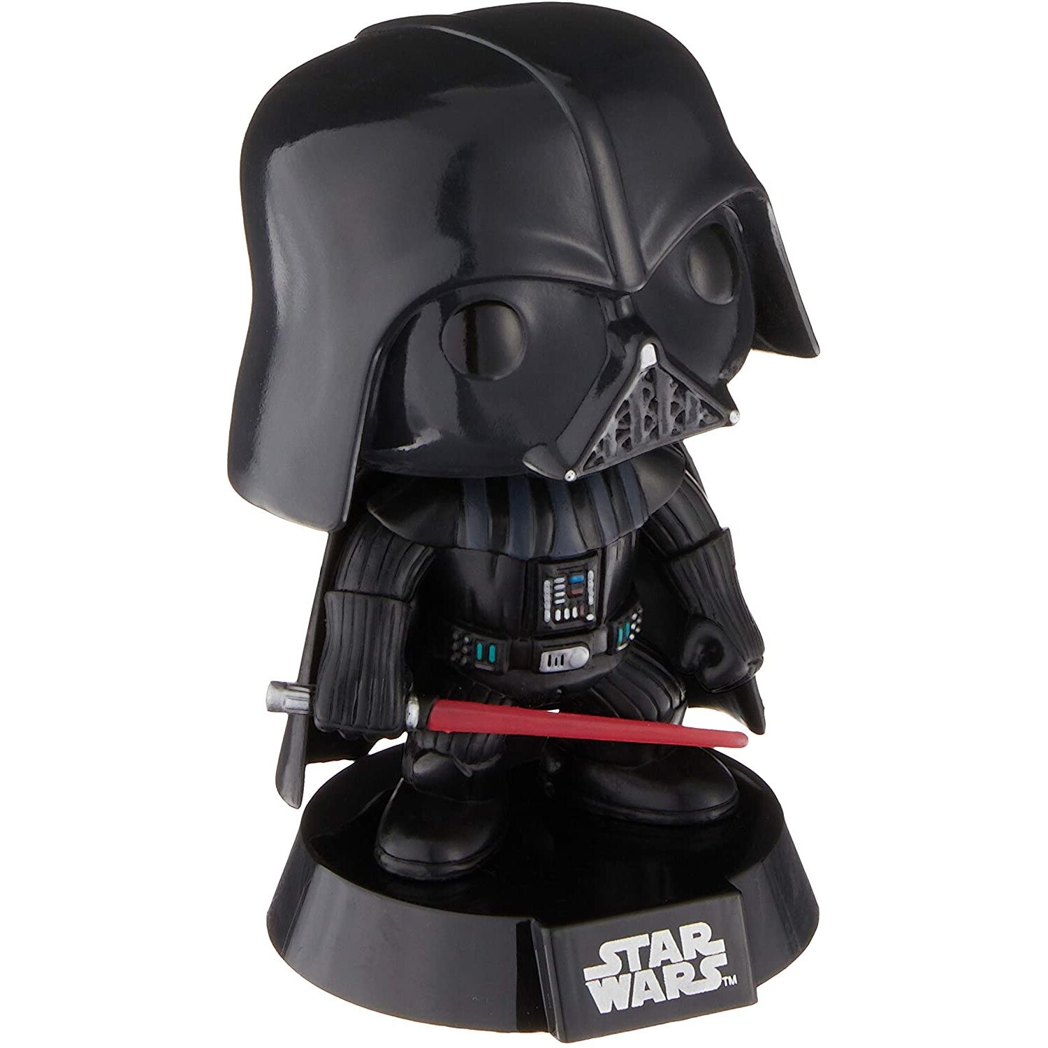 Figurina - Bobble Head - Star Wars - Darth Vader, Negru, 9.5 cm