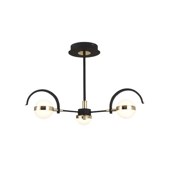 Lustra led, Oliver, 3 cu Telecomanda, lumina calda/neutra/ rece si intensitate reglabila