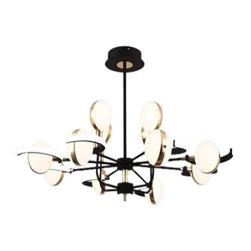 Lustra led, Oliver, 8+4,88w cu Telecomanda, lumina calda/neutra/ rece si intensitate reglabila