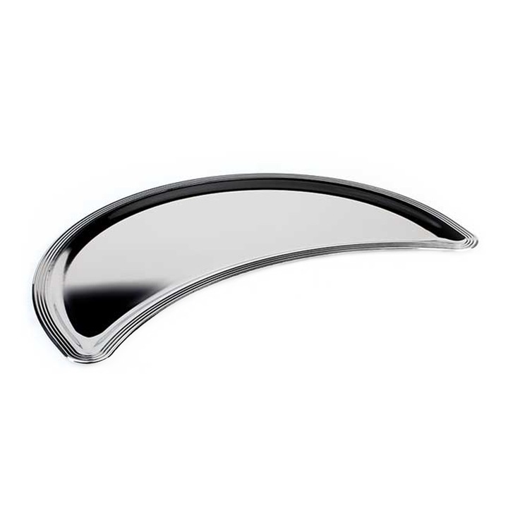 Platou servire, Aps inox, semiluna