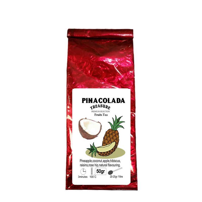Ceai Pina Colada,infuzie,punga 50gr,Treasure