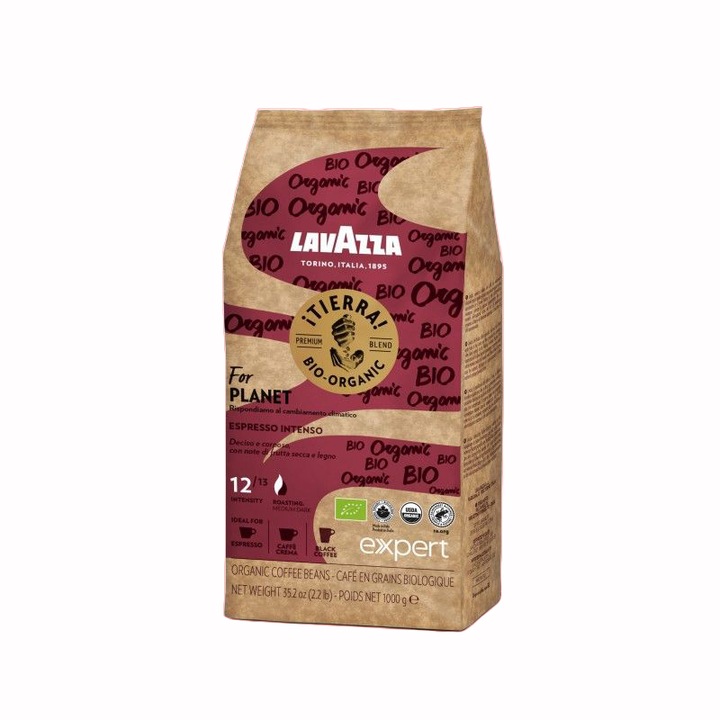 Cafea Boabe Lavazza Tierra Bio Espresso Intenso Expert 1000 g