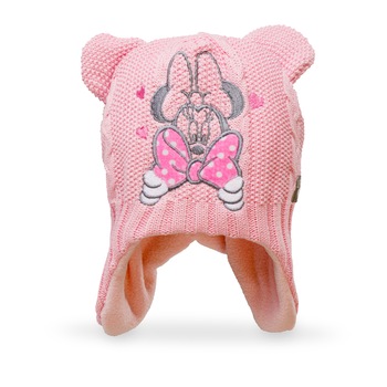 Caciula minnie cu urechi, Roz Caciula minnie cu urechi, Roz
