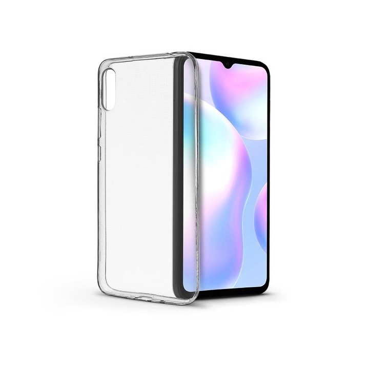 Xiaomi Redmi 9A/9AT szilikon hátlap - Soft Clear - transparent
