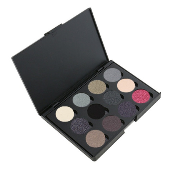 Paleta fard de pleoape Smokey'12, Hean, Multicolor