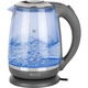 ECG RK 2020 Grey Glass Elektromos vízforraló, 2L, 2200W