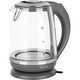 ECG RK 2020 Grey Glass Elektromos vízforraló, 2L, 2200W