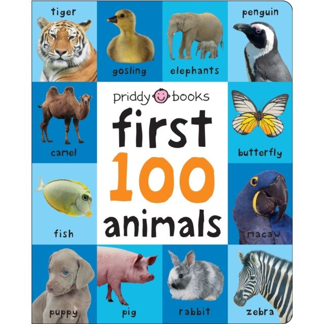 First 100 Animals Padded (Large), Roger Priddy (Author)