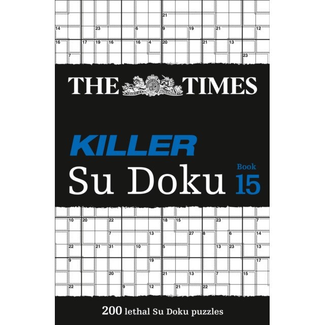 The Times Killer Su Doku Book 15: 200 Lethal Su Doku Puzzles, The Times Mind Games (Author)