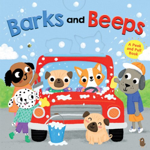 Barks and Beeps (Novelty Board Book), Houghton Mifflin Harcourt (Author)