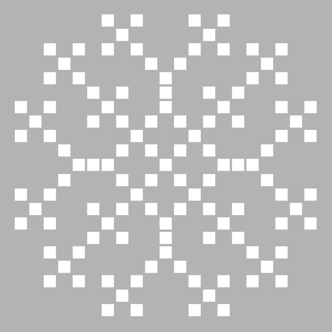 Sablon 39 x 39cm, Repetitiv - Traditional Brau - SMTR03