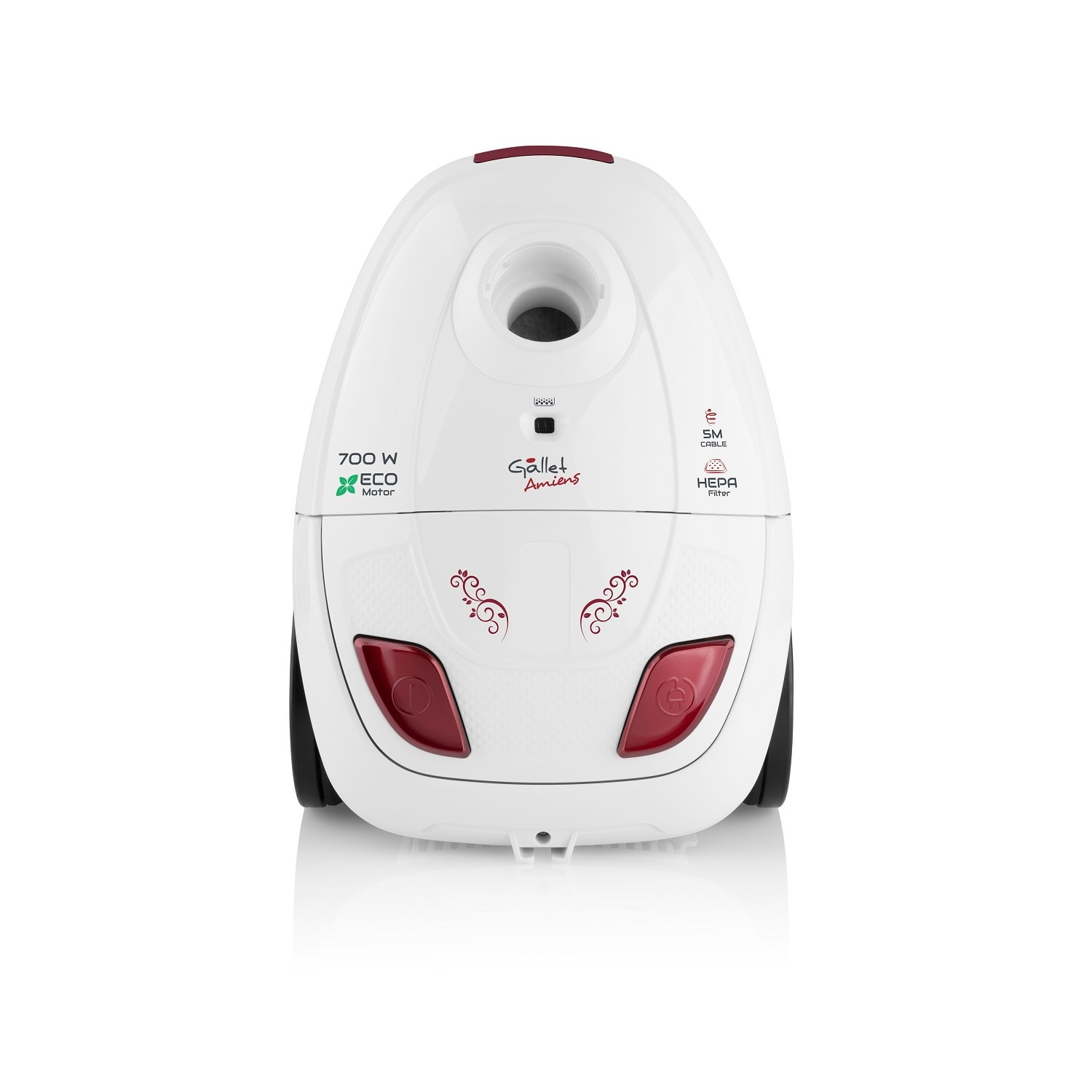 Aspirator cu sac GALLET Amiens ASP301, 700W, capacitate colectare 1,5 L, motor ECO