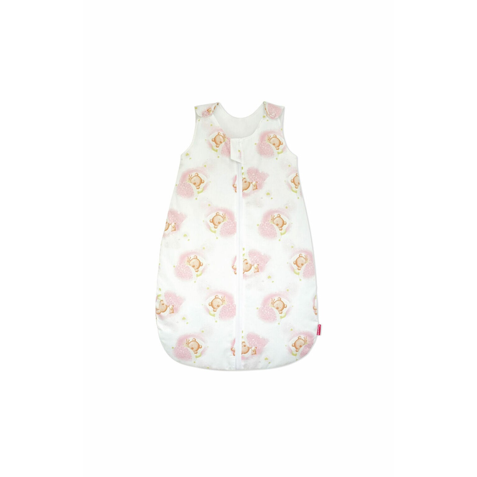 Sac de dormit, KidsDecor, vara 0.5 tog Pink Bear's Dream 60 cm
