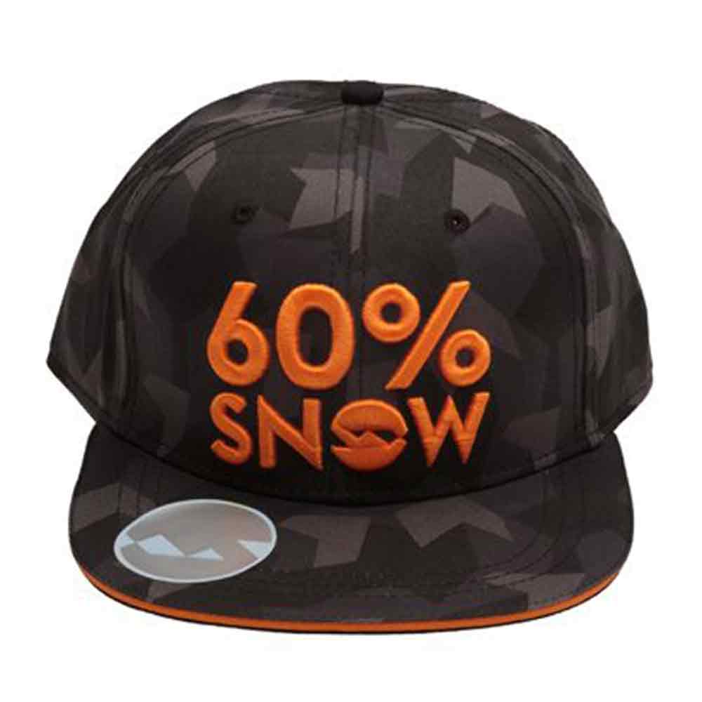 Sapca unisex Squadron Lynx, negru/gri/oranj, marime universala