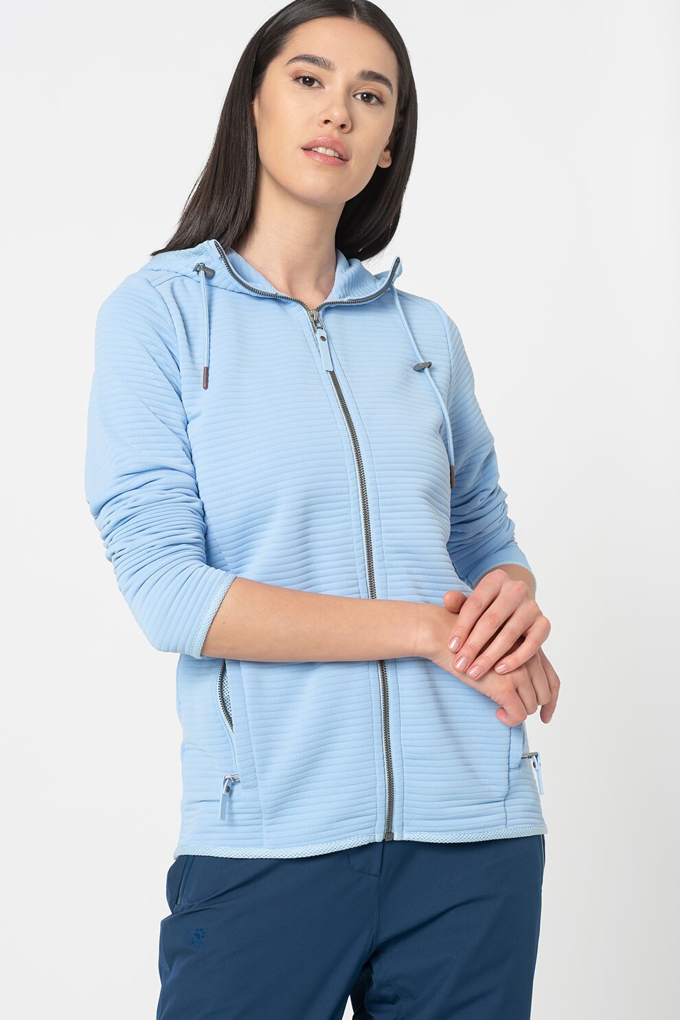 Jack Wolfskin, Jacheta pentru drumetii Modesto, Albastru lavanda, S