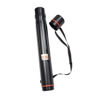 Tub pentru Proiecte Extensibil DACO, Negru, Diametru 7.5 cm, Lungime 60-110 cm