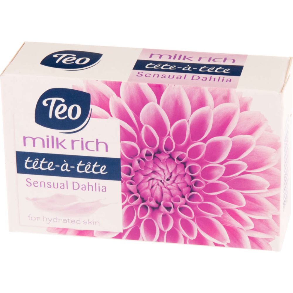 Sapun Solid TEO Milk Rick Sensual Dahlia 100 g