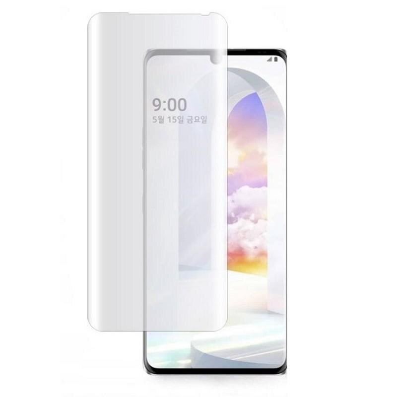 Folie protectie transparenta cu lampa UV Mocolo 0.3mm 9H LG Velvet