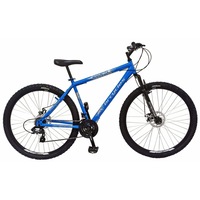 Bicicleta MTB-HT 29" TARGET, frane disc, manete secventiale, 21 viteze, albastru/argintiu
