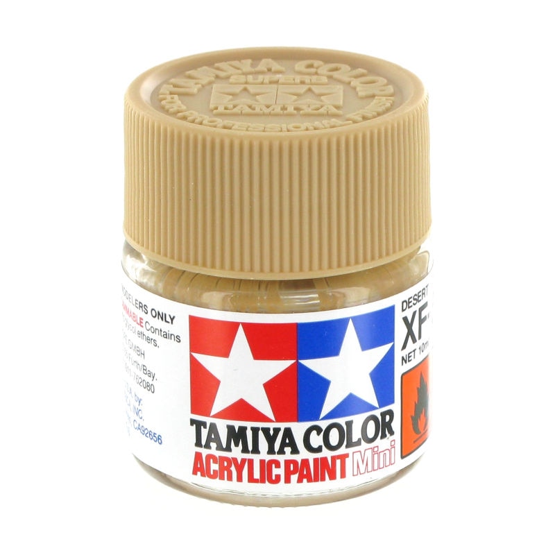 Vopsea acrilica pentru modelism Tamiya 81759 XF-59 Desert Yellow (matt) 10ml TAM XF591