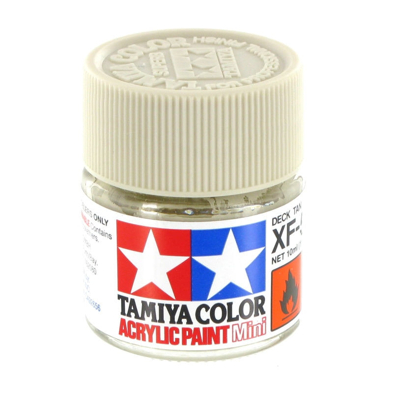 Vopsea acrilica pentru modelism Tamiya 81755 XF-55 Deck Tan ( Light Brown ) (matt) 10ml TAM XF551