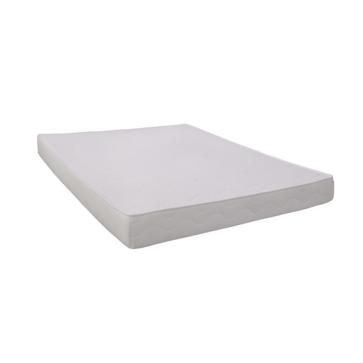 Saltea Ortopedica, Buona Notte, Rigenera, 180x200x25 cm, spuma poliuretanica cu spuma memory, antibacterian, fermitate medie