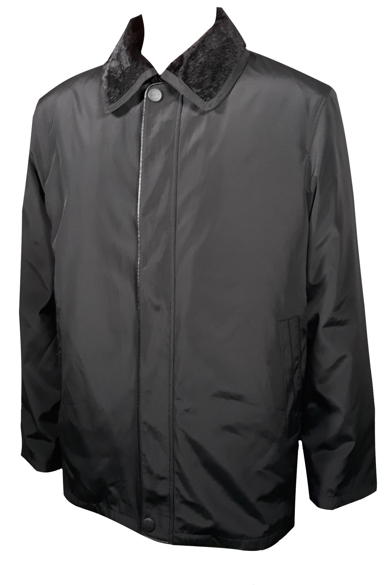 Geaca barbati,neagra, captuseala detasabila