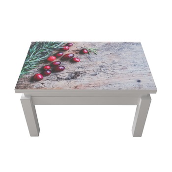 Masa Transformer Butterfly print 4, 90x60x52cm, alb Masa Transformer Butterfly print 4, 90x60x52cm, alb