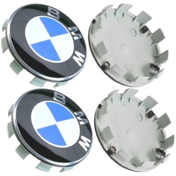 Set 4 capacele pentru roti, 55mm BMW, pentru jante aliaj Set 4 capacele pentru roti, 55mm BMW, pentru jante aliaj
