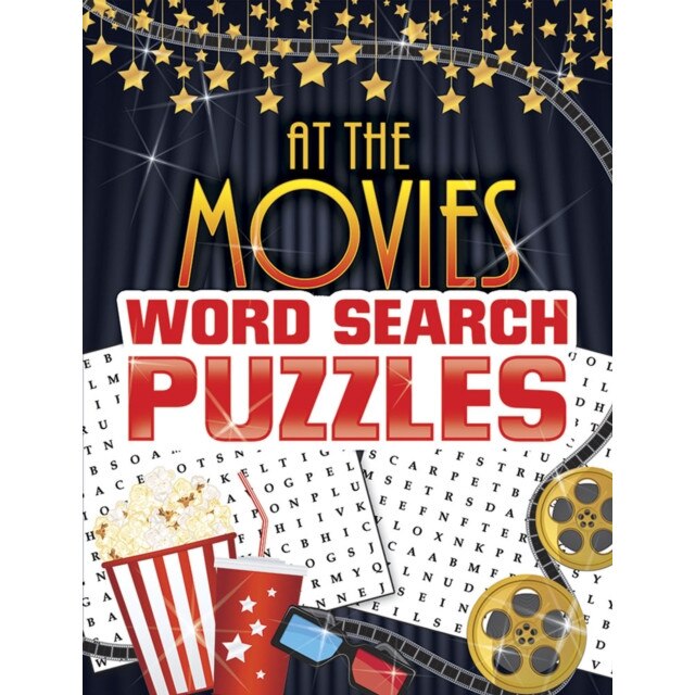 At the Movies Word Search Puzzles, Ilene J. Rattiner (Author)