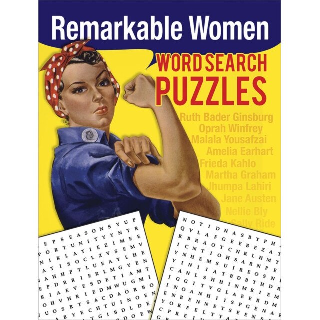 Remarkable Women Word Search Puzzles, M. C. Waldrep (Author)