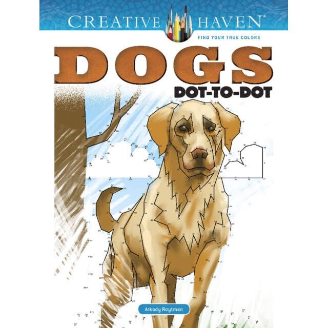 Creative Haven Dogs Dot-To-Dot, Arkady Roytman (Author)
