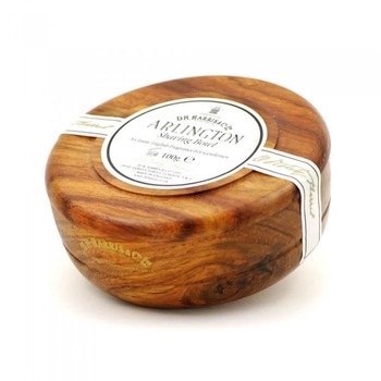 Sapun de barbierit cu bol de lemn DR Harris Arlington Mahogany 100 gr Sapun de barbierit cu bol de lemn DR Harris Arlington Mahogany 100 gr