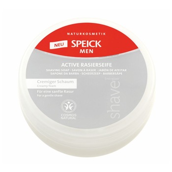 Sapun de barbierit cu bol Speick Active Men 150 gr Sapun de barbierit cu bol Speick Active Men 150 gr