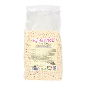 Ceara epilat film granule, Ciocolata Alba, 1000 g Ceara epilat film granule, Ciocolata Alba, 1000 g
