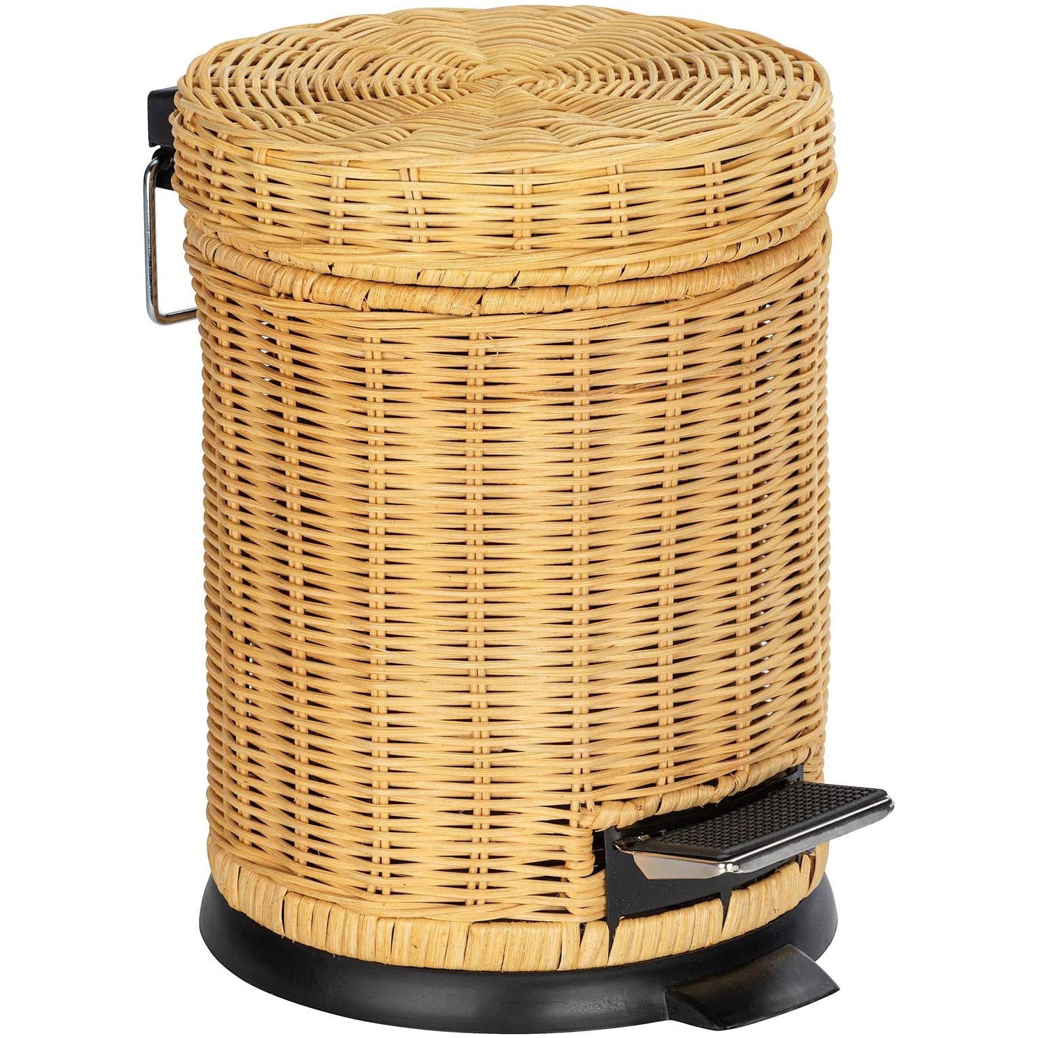 Cos cu pedala MANILA, natural, 3 L, WENKO