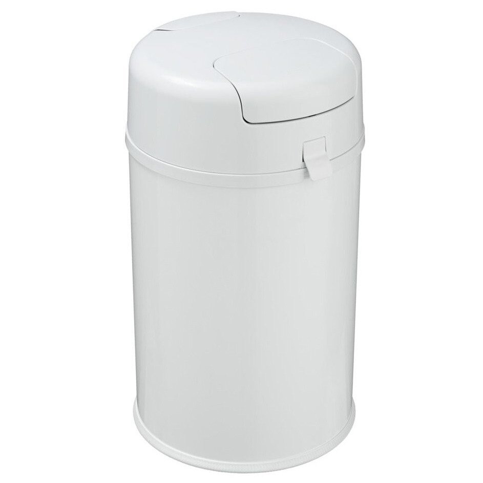 Cos de gunoi SECURA PREMIUM, Alb, 30 L, Wenko