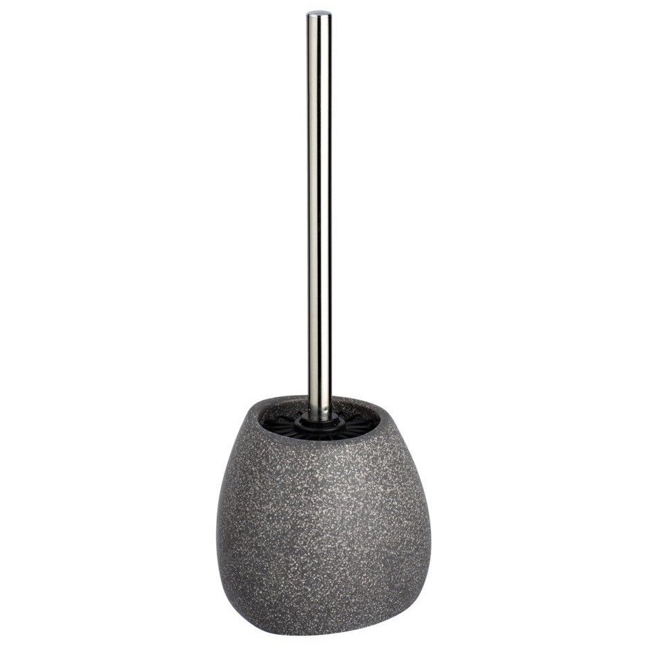 Suport perie de toaleta PION, gri, WENKO