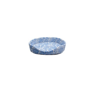 Culcus din burete pentru animale, marimea 2, culoare albastru, 29x39x14cm Culcus din burete pentru animale, marimea 2, culoare albastru, 29x39x14cm