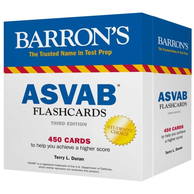 Barron's ASVAB Flashcards, Terry L. Duran (Author)