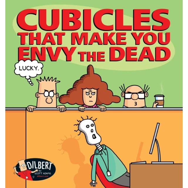 Cubicles That Make You Envy the Dead, Scott Adams (Author)