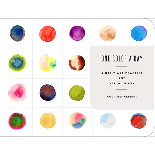 One Color a Day Sketchbook: A Daily Art Practice and Visual Diary, Courtney Cerruti (Author)