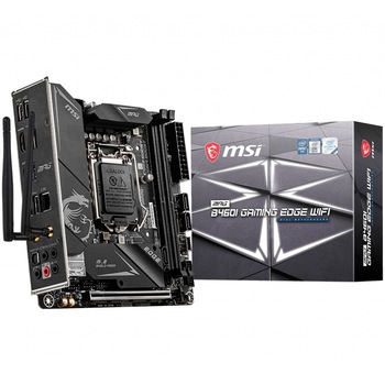 Placa de baza MSI MPG B460I GAMING EDGE WIFI, Socket 1200 Placa de baza MSI MPG B460I GAMING EDGE WIFI, Socket 1200