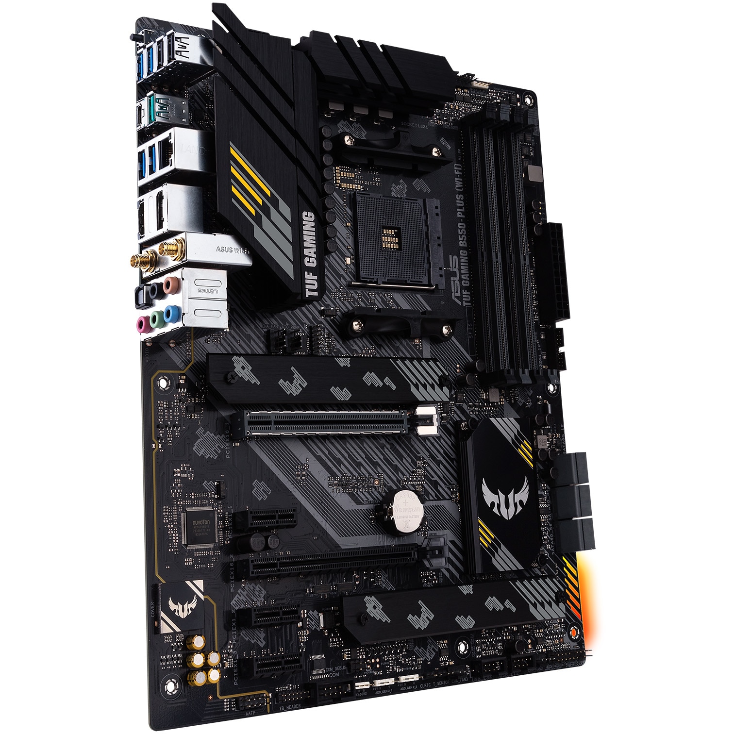 Placa de baza ASUS TUF GAMING B550-PLUS WIFI, Socket AM4 - eMAG.ro